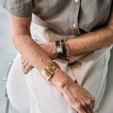 Dome Cuff Gold