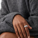 Rope Ring Silver