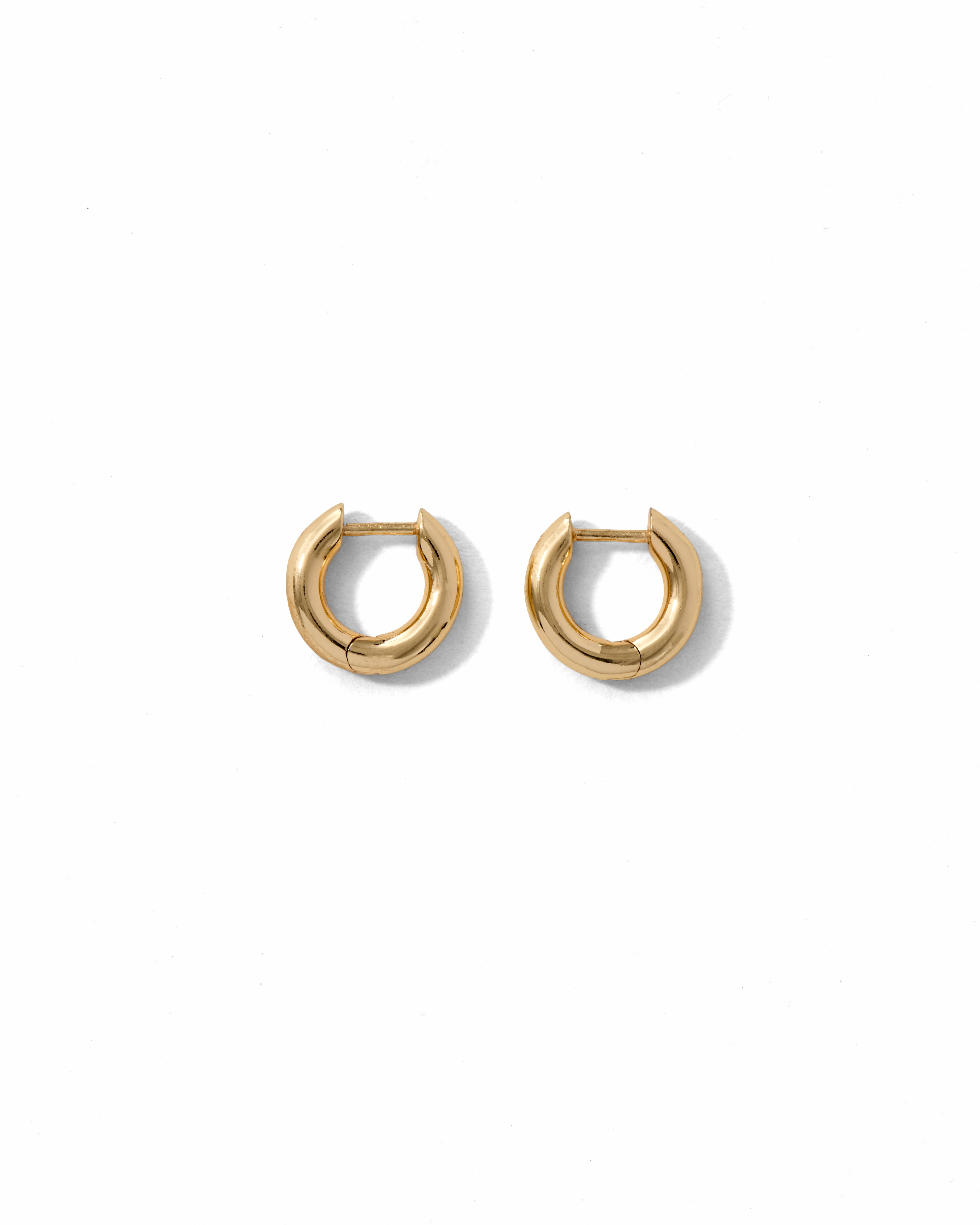 Mini Hoop Earrings Gold