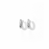 Small Hoop Earrings Silver