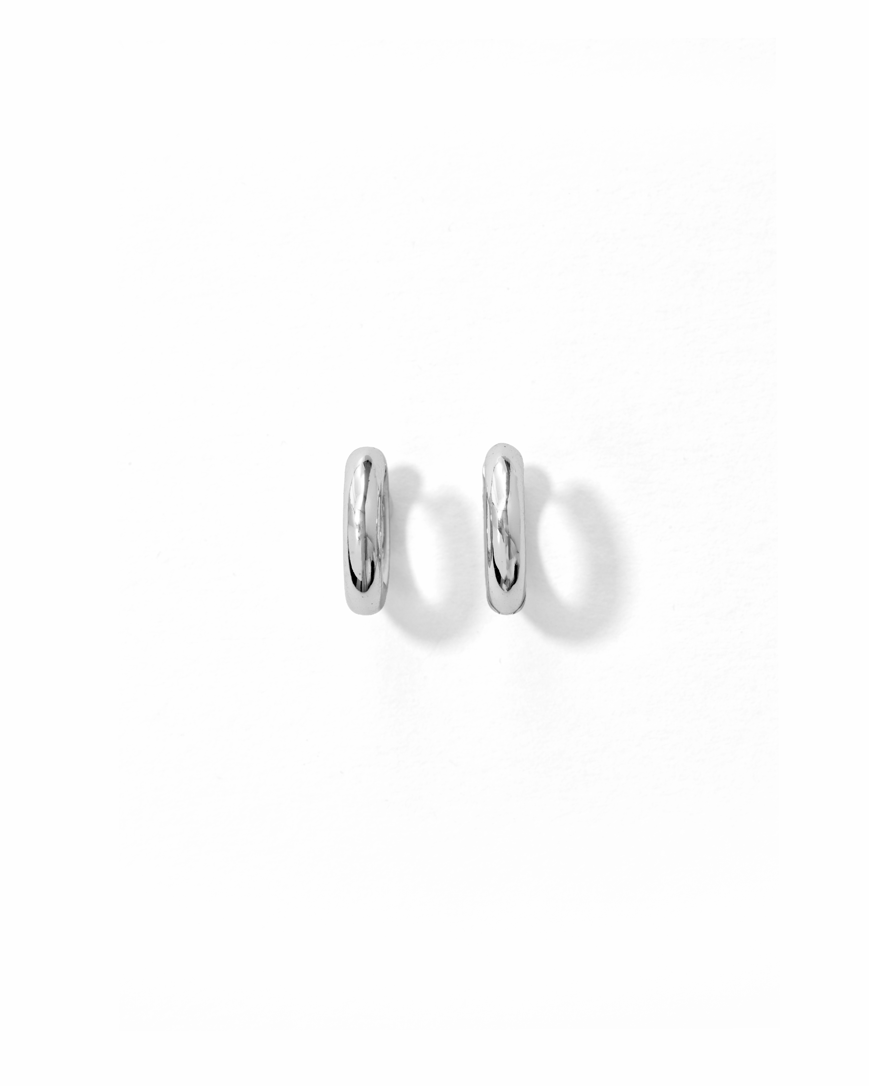 Small Hoop Earrings Silver