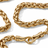 Wheat Chain Necklace Gold