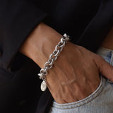 Soft Belcher Bracelet Silver