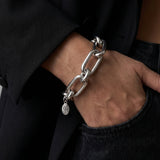 Chunky Chain Bracelet Silver