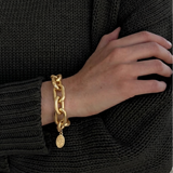Chunky Chain Bracelet Gold