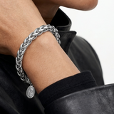 Wheat Chain Bracelet Silver
